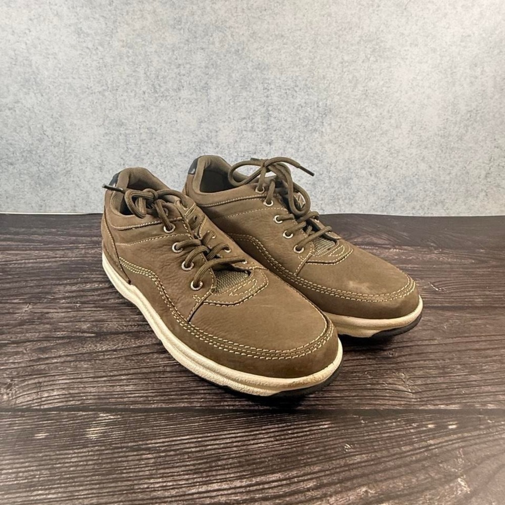 Rockport brown leather lace up shoes Men's Size US 11